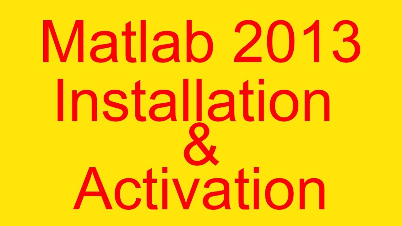 Matlab 2013a Download